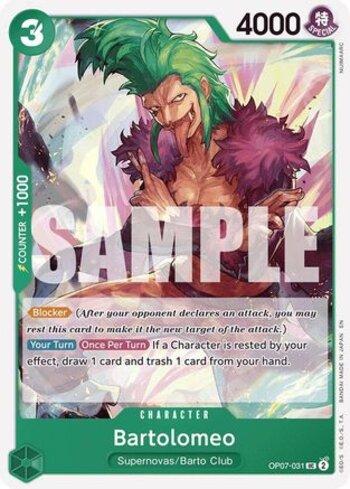 Bartolomeo (Reprint) · OP07-031