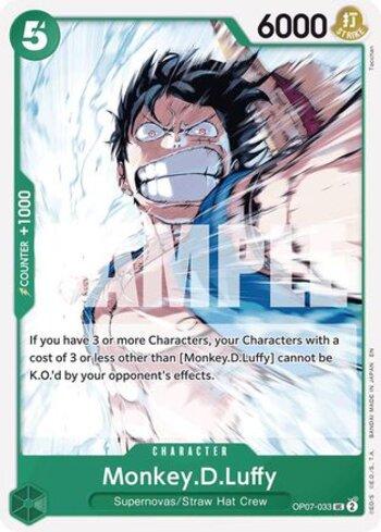 Monkey.D.Luffy (Reprint) · OP07-033