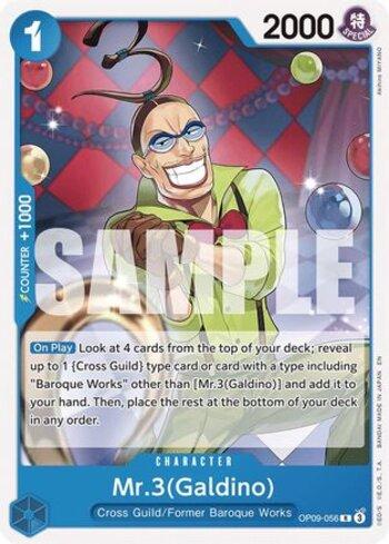Mr.3(Galdino) (Reprint) · OP09-056