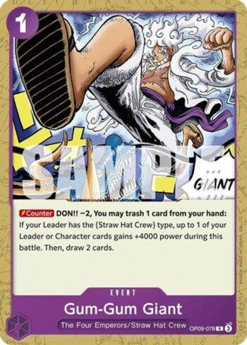 Gum-Gum Giant (Reprint) · OP09-078