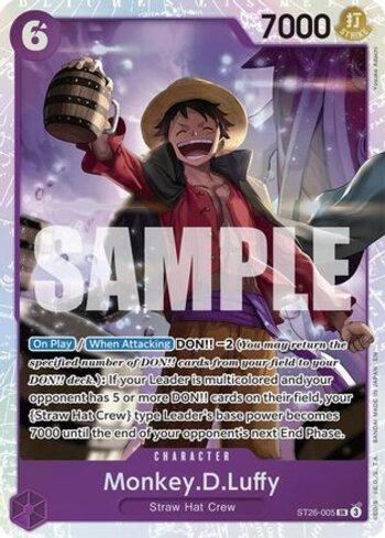Monkey.D.Luffy (005) · ST26-005