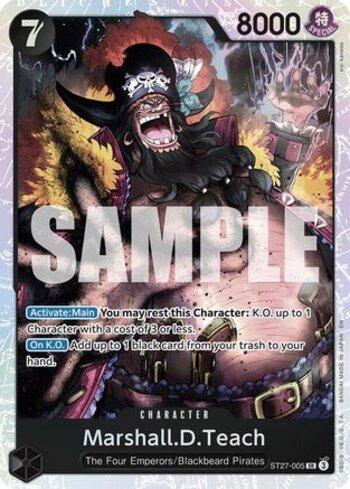 Marshall.D.Teach (005) · ST27-005