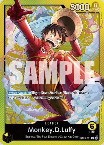 Monkey.D.Luffy (001) · ST29-001