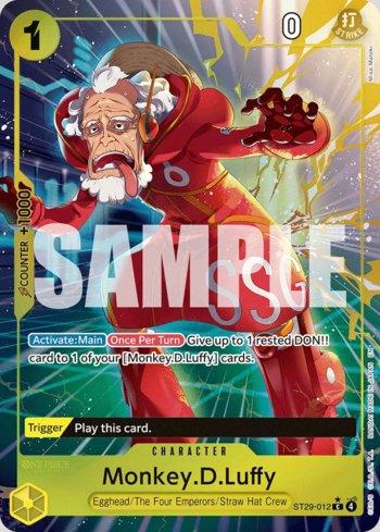 Monkey.D.Luffy (012) (Full Art) · ST29-012