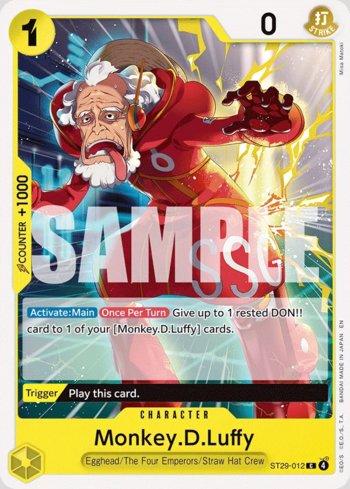 Monkey.D.Luffy (012) · ST29-012