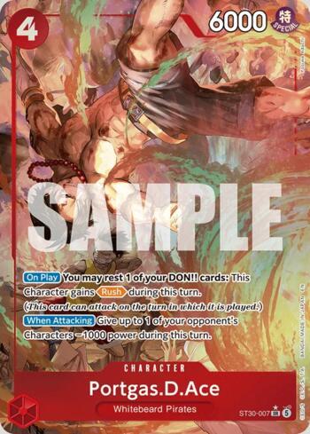 Portgas.D.Ace (Parallel) · ST30-007