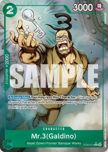 Mr.3(Galdino) (Full Art) · ST30-014