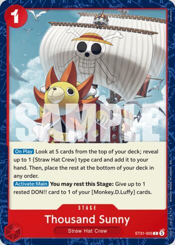Thousand Sunny · ST31-005