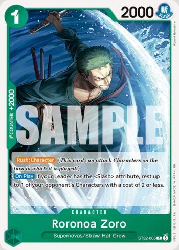 Roronoa Zoro (005) · ST32-005