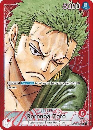 Roronoa Zoro · OP01-001