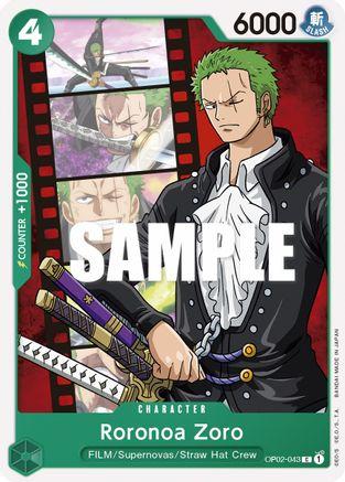 Roronoa Zoro · OP02-043