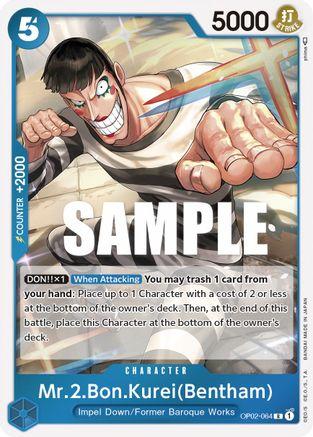 Mr.2.Bon.Kurei (Bentham) · OP02-064