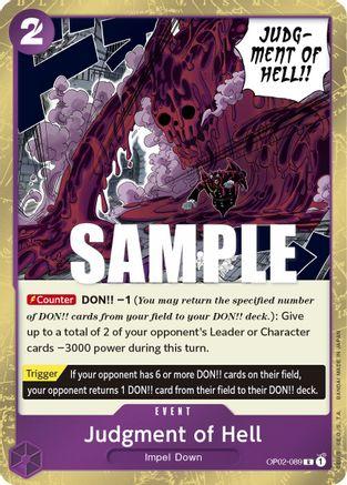 Judgment of Hell · OP02-089