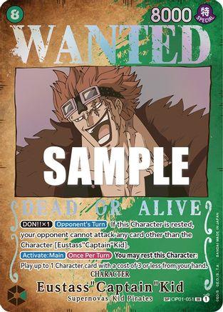Eustass"Captain"Kid (Wanted Poster) · OP01-051