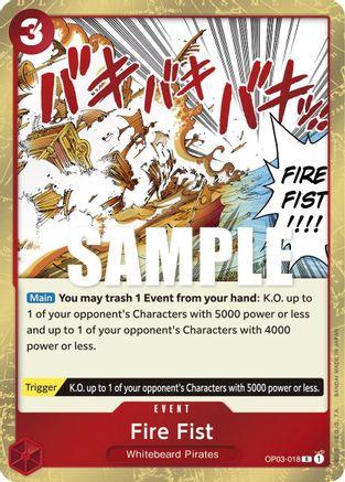 Fire Fist · OP03-018