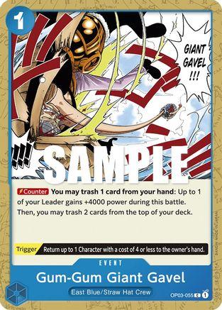 Gum-Gum Giant Gavel · OP03-055