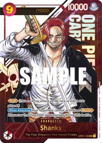 Shanks (120) (Reprint) · OP01-120