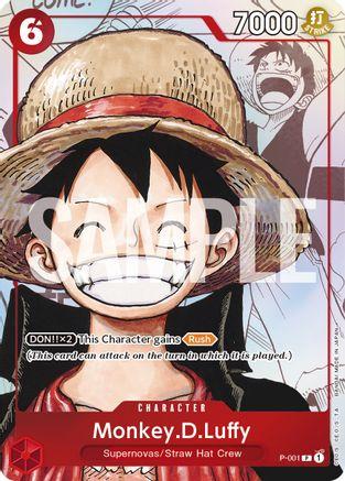 Monkey.D.Luffy · P-001