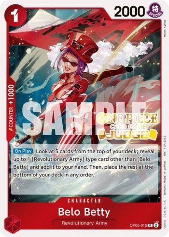 Belo Betty (015) (Alternate Art) · OP05-015