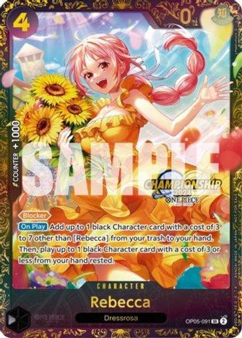 Rebecca (Alternate Art) · OP05-091