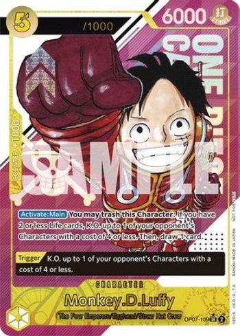 Monkey.D.Luffy (109) (Parallel) · OP07-109