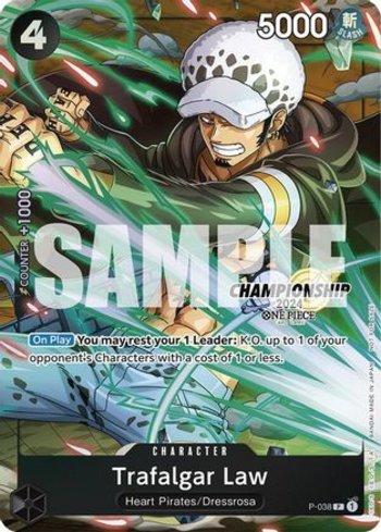 Trafalgar Law (038) (CS 2024 Event Pack Finalist) · P-038