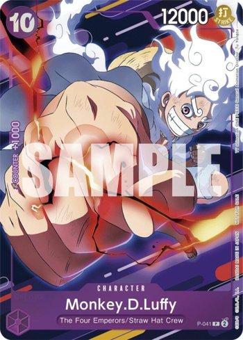 Monkey.D.Luffy (41) · P-041
