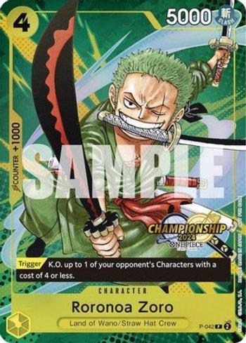 Roronoa Zoro · P-042