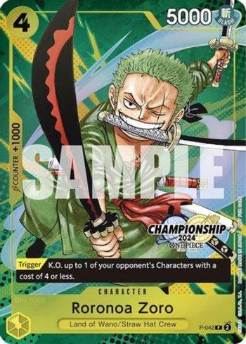 Roronoa Zoro · P-042
