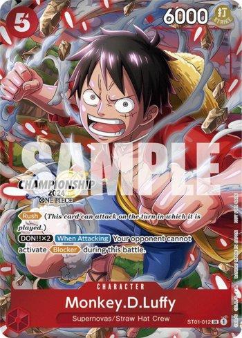 Monkey.D.Luffy (Wanted Poster) · ST01-012