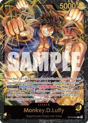 Monkey.D.Luffy (003) (Parallel) · ST13-003