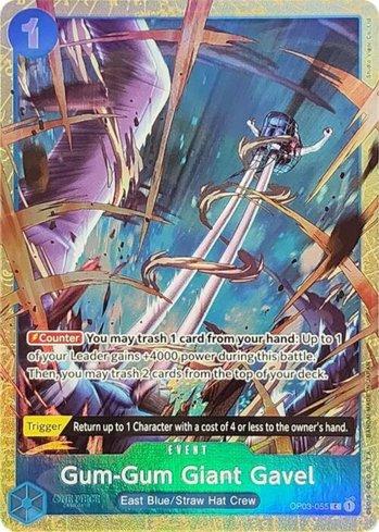 Gum-Gum Giant Gavel (Textured Foil) · OP03-055