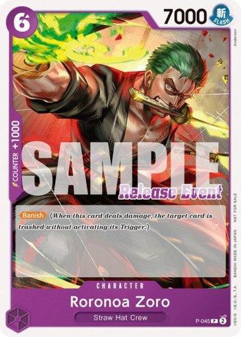 Roronoa Zoro · P-045