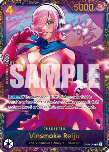 Vinsmoke Reiju (069) (Alternate Art) · OP06-069