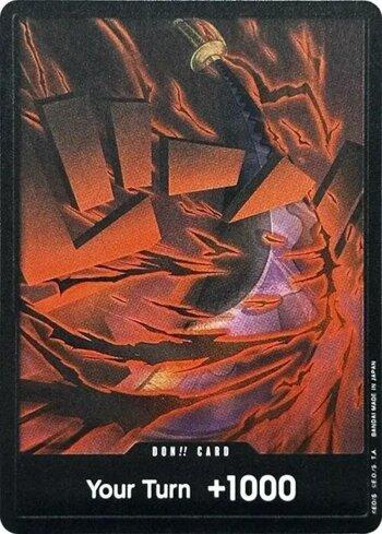 DON!! Card (Tin Pack Set Vol. 1 Gol.D.Roger) · DON-013-TP