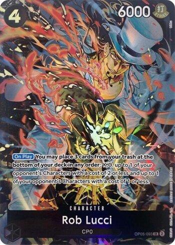 Rob Lucci (093) (Alternate Art) · OP05-093