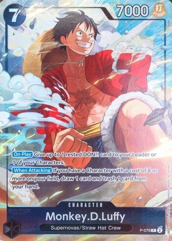 Monkey.D.Luffy (075) (Reprint) · P-075