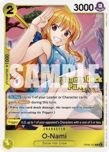 O-Nami (Alternate Art) · OP06-101