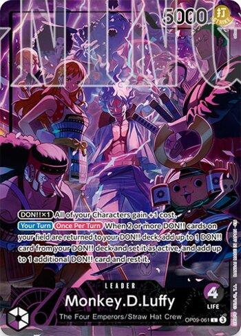 Monkey.D.Luffy (61) · OP09-061