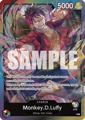 Monkey.D.Luffy (A Fist of Divine Speed Release Event Leader) · P-REL