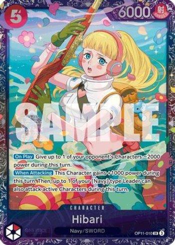 Hibari (Alternate Art) · OP11-010