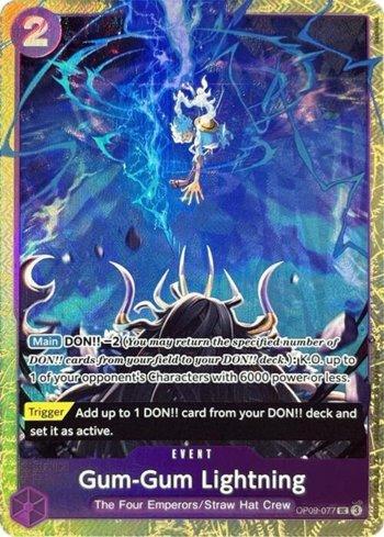 Gum-Gum Lightning (Reprint) · OP09-077