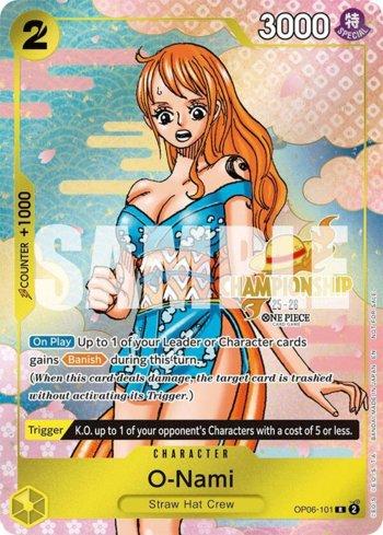 O-Nami (Alternate Art) · OP06-101