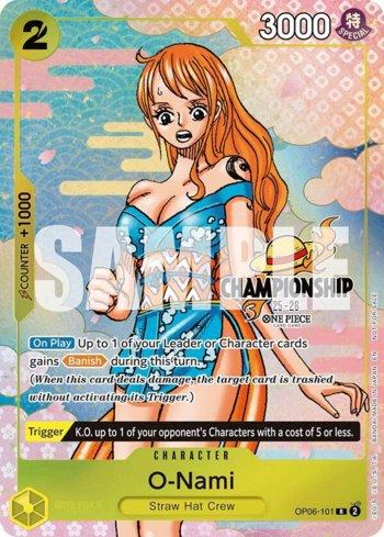 O-Nami (Alternate Art) · OP06-101