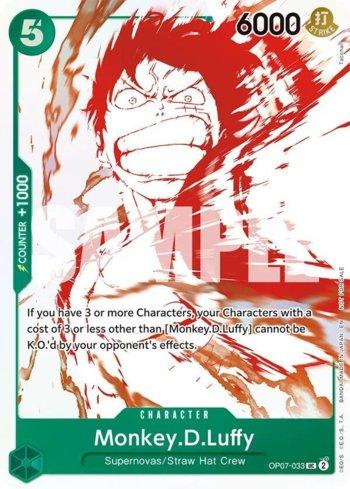 Monkey.D.Luffy (Reprint) · OP07-033
