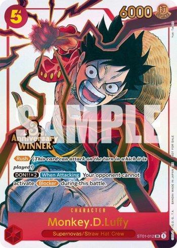 Monkey.D.Luffy (Wanted Poster) · ST01-012