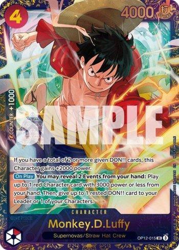 Monkey.D.Luffy (Alternate Art) · OP12-015