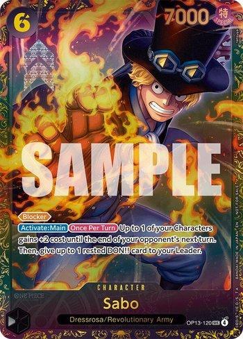 Sabo (Wanted Poster) · OP13-120