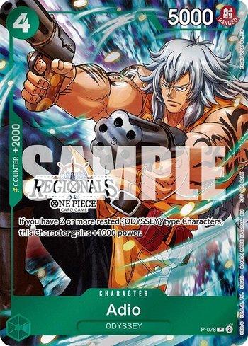 Adio (Pirate Foil) · P-078