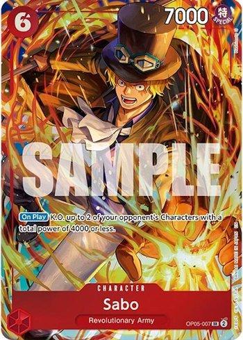 Sabo (007) (Alternate Art) · OP05-007